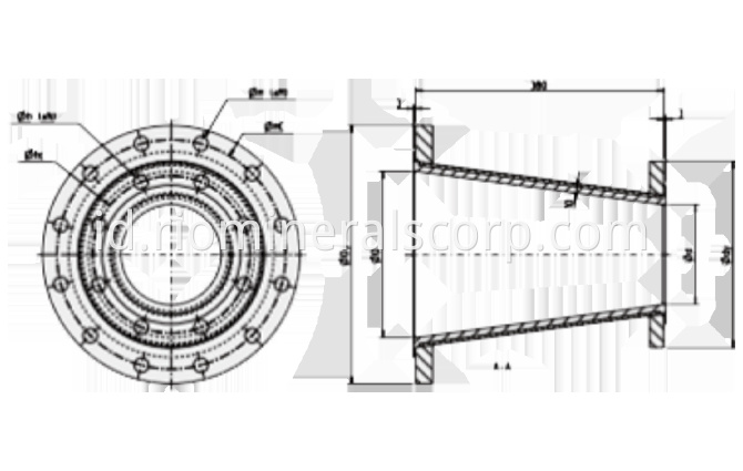 Multotec compatible flotation wear parts PGM platinum mining